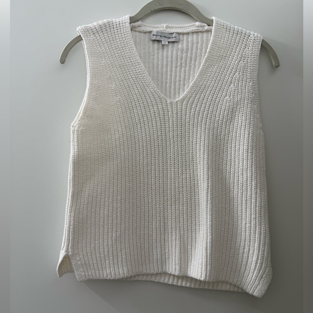 White + Warren Sweater Vest